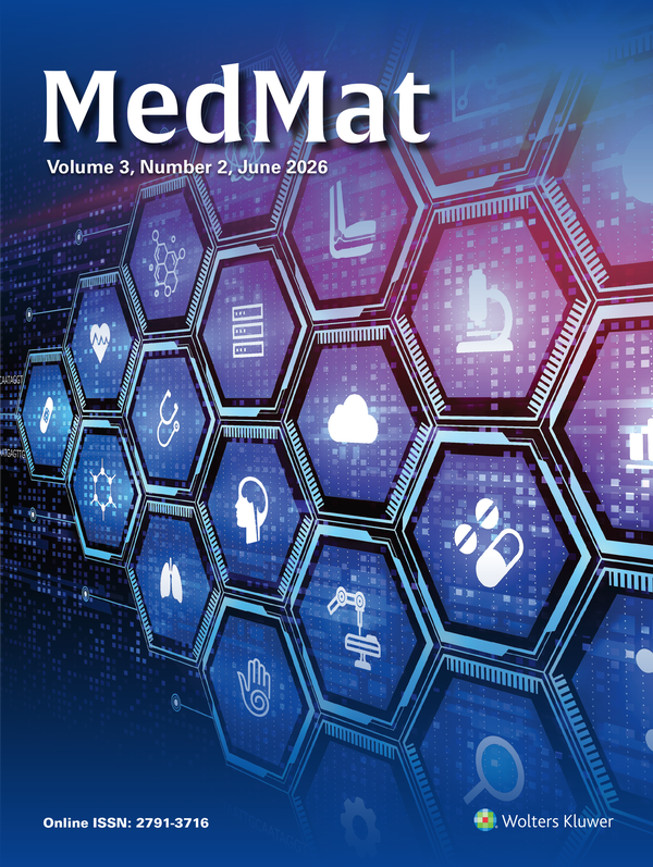 MedMat Volume 3, Number 2, June 2026 cover